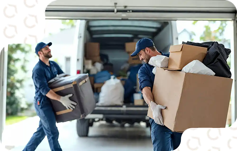 Donation pickup service team in Chicago