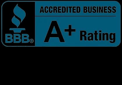 BBB Accredited Business with an A+ rating